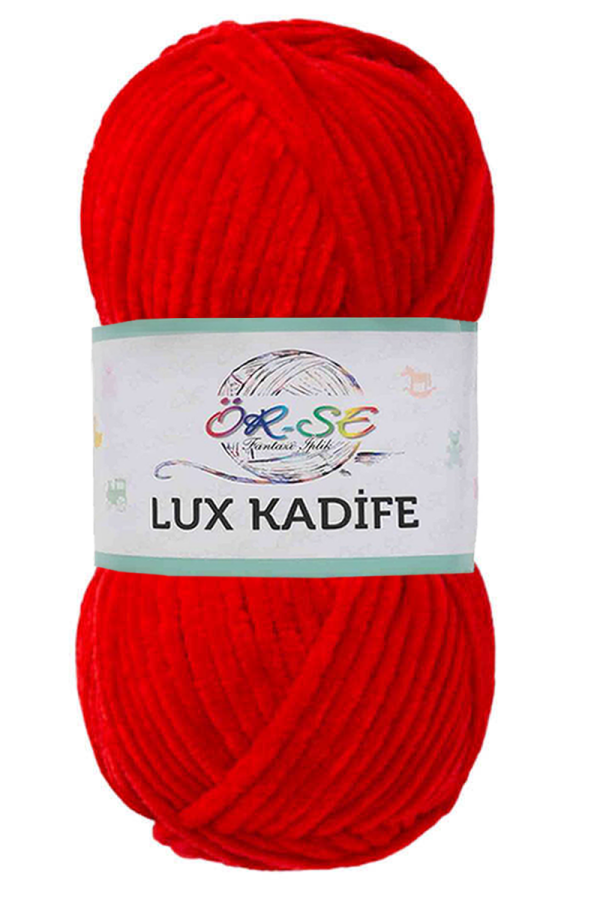 ÖRSE,LUX KADİFE 3268 AÇIK KIRMIZI