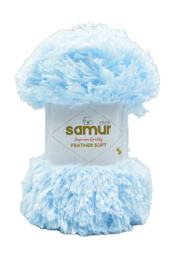 SAMUR,FEATHER SOFT 1126 BEBE MAVİ