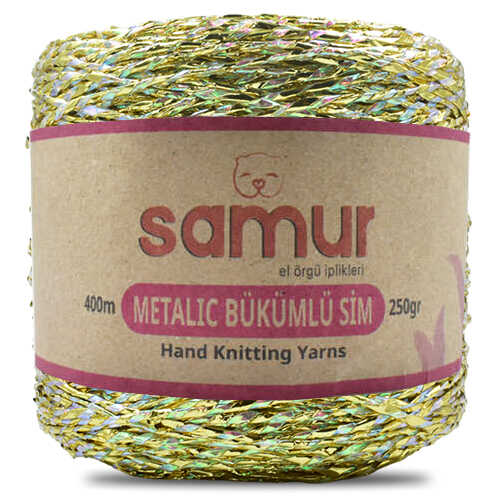 SAMUR,METALİK SİM 390 SARI.SEDEF