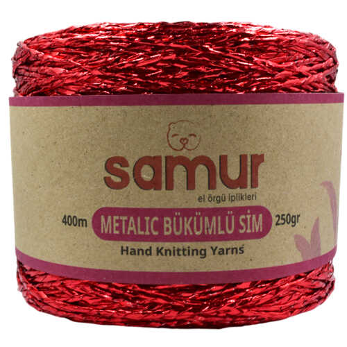 SAMUR,METALİK SİM 250 KIRMIZI