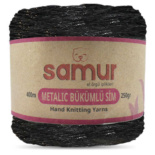 SAMUR,METALİK SİM 240 SİYAH
