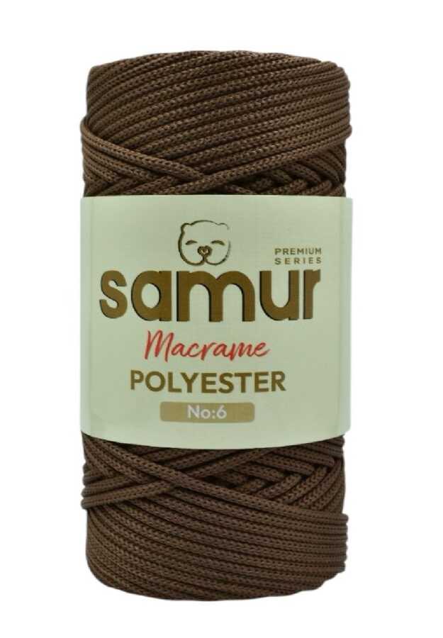SAMUR,6 NO POLYESTER MAKROME 2080 KAHVE