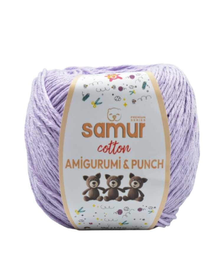SAMUR,PANÇ & AMİGURUMİ 12 LİLA