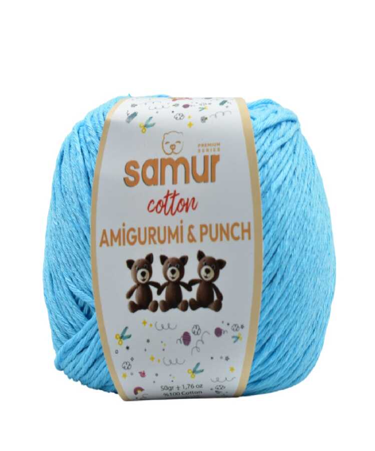 SAMUR,PANÇ & AMİGURUMİ 14 TURKUAZ