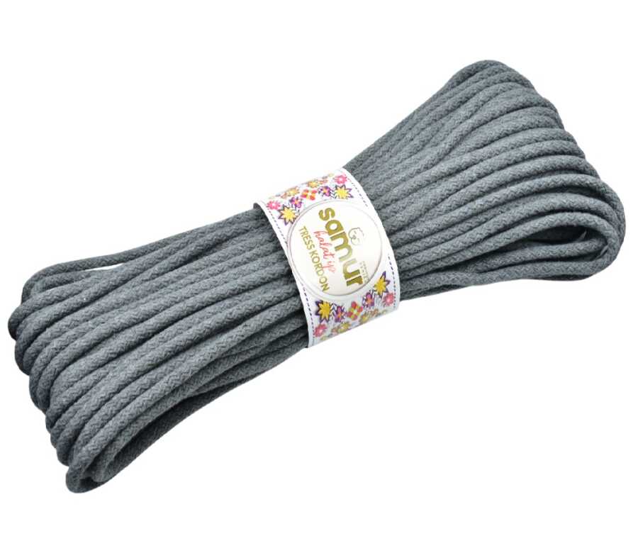 SAMUR,TRESS KORDON 06 KOYU GRİ