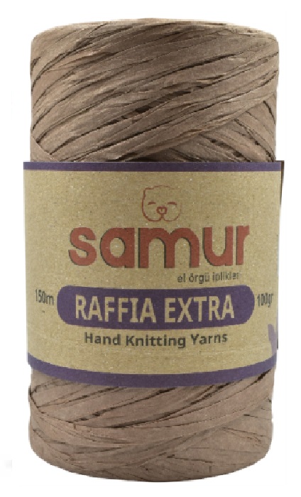 SAMUR,RAFFİA EXTRA 13 ACI KAHVE