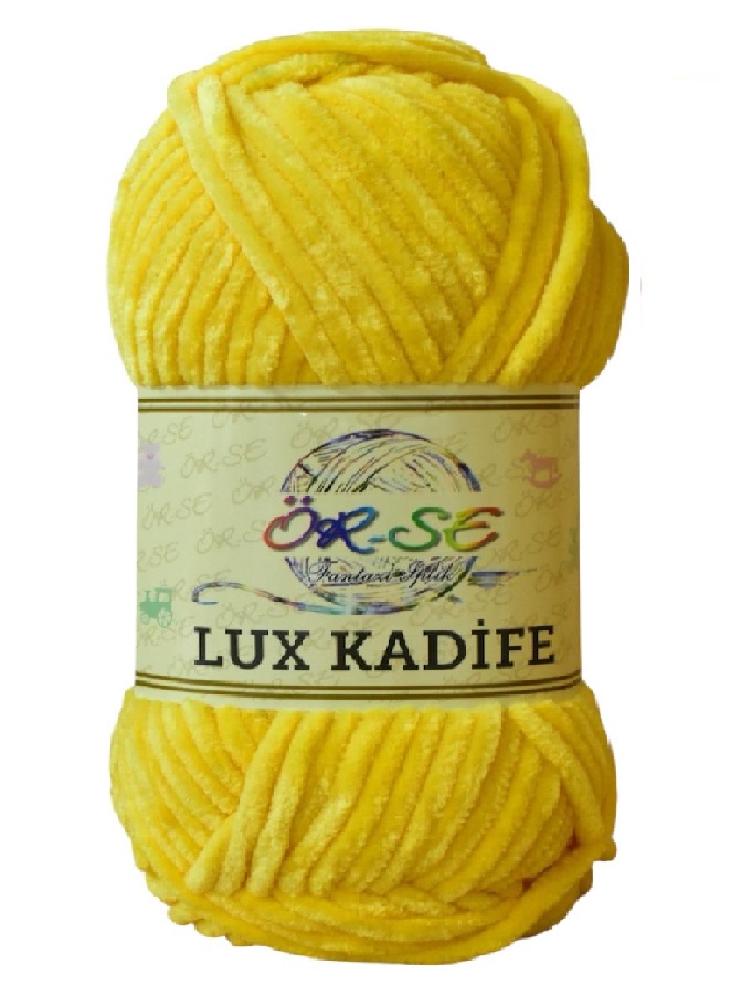 ÖRSE,LUX KADİFE 2636 SARI