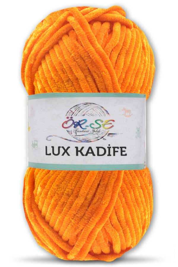 ÖRSE,LUX KADİFE 33134 PORTAKAL
