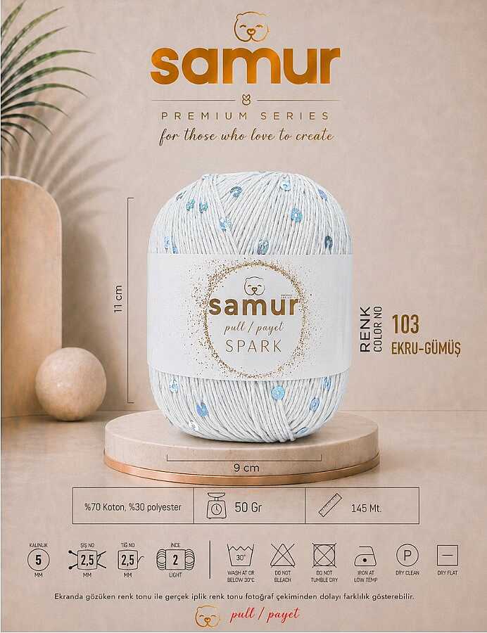 SAMUR,SPARK 103 EKRU-GÜMÜŞ