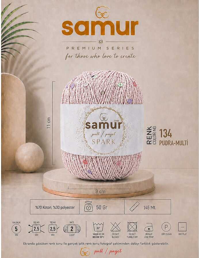 SAMUR,SPARK 134 PUDRA-MULTİ