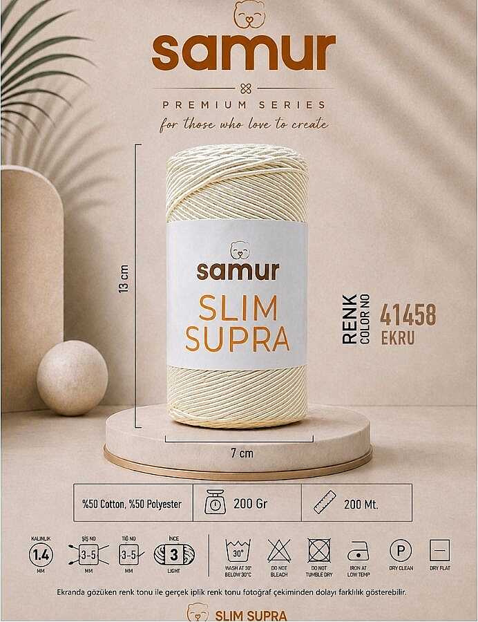 SAMUR SLIM SUPRA 41458 EKRU
